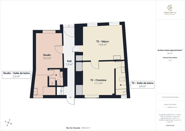 immeuble à vendre - 217.0 m2 - AUNEAU BLEURY ST SYMPHORIEN - 28 - CENTRE - Century 21 Maitrejean Immobilier