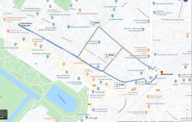 Appartement Studio à louer - 1 pièce - 32.93 m2 - RAMBOUILLET - 78 - ILE-DE-FRANCE - Century 21 Maitrejean Immobilier