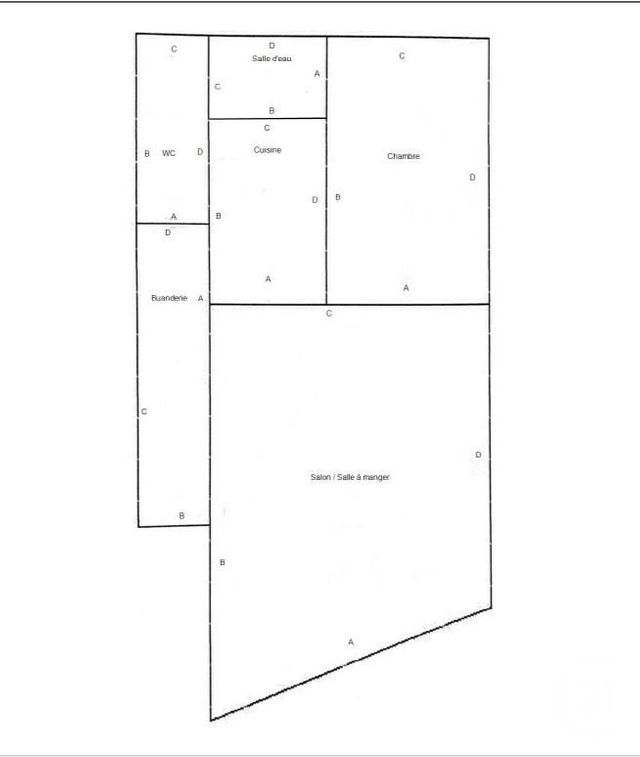 Appartement F2 à louer - 2 pièces - 39.69 m2 - EPERNON - 28 - CENTRE - Century 21 Maitrejean Immobilier